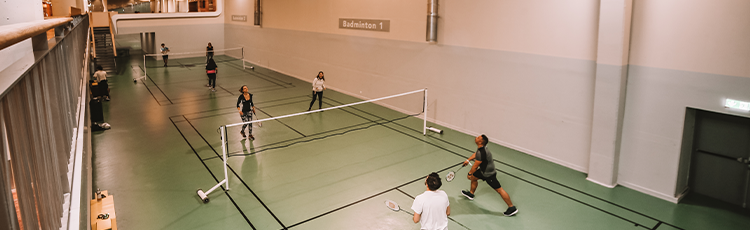 Terrains badminton UCPA Vitam