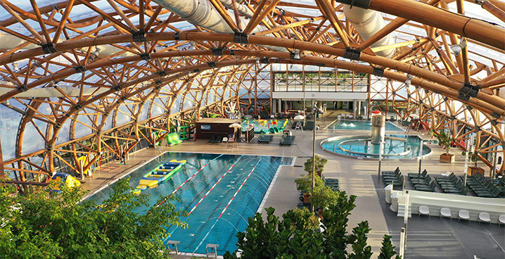 Espace aquatique intérieur UCPA Vitam à Neydens
