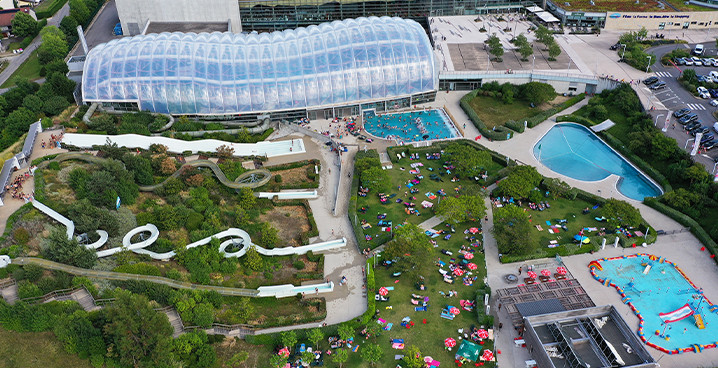 Parc aquatique en Haute-Savoie